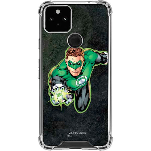 DC Comics Green Lantern Portrait Art by Jim Lee Google Pixel 5 Clear Case